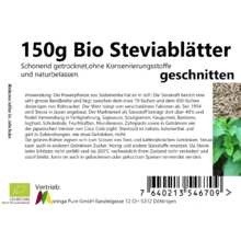 150g getrocknete Bio Steviablattschnitt aus Stevia
