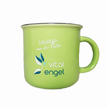 Tasse mit Vital Engel Logo