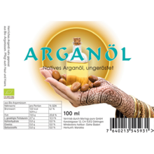 100 ml Bio Arganöl für Haut und Nägel