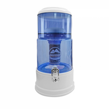 MAUNAWAI® PI®PRIME K8G Quelle Wasserfilter mit Glasbehälter bei Leitungswasserhärte hart