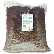 4kg  Bio Hanf Urdinkel Spiralen