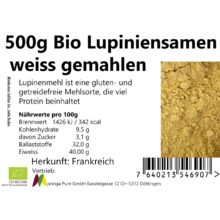 500g Bio Lupinienmehl weiss