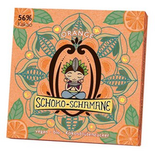 50g Schoko-Schamane Orange, 56% Kakao
