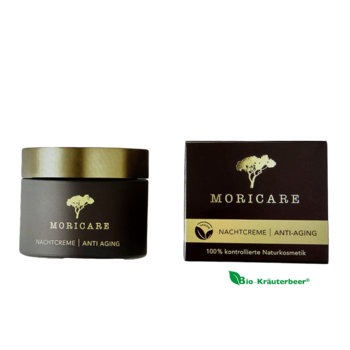 Gehaltvolle Nachtcreme Anti-Aging und trocken