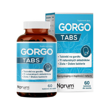 Narum Gorgo Tabs 600 mg auf Basis von Narine, 60 Lutschtabletten