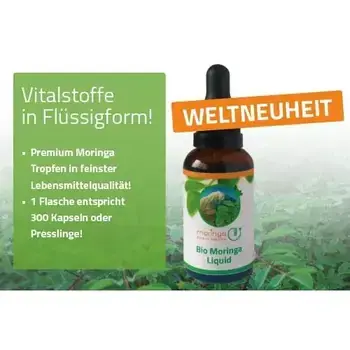Bio Moringa Flüssig 600 Tropfen
