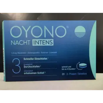 OYONO® Nacht Intens  Melatonin und Ashwagandha, Baldrian, Lavendel